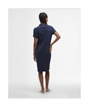 Women's Barbour Polo Dress - Navy 2