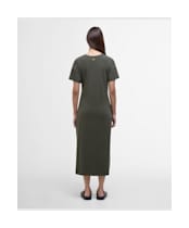 Women's Barbour International Whitson Midi Dress - Envy