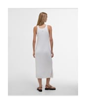 Women's Barbour International Dakota Knitted Midi Dress - Neutral