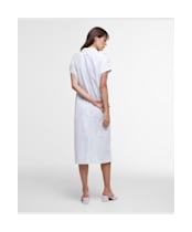 Women's Barbour International Harlow Midi Dress - White