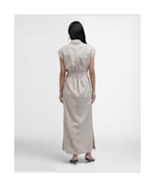 Women's Barbour Birdie Maxi Dress - Light Sand