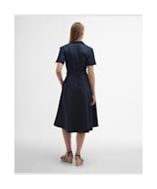 Women's Barbour Ivy Midi Dress - Dark Navy