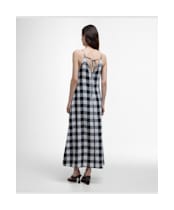 Women's Barbour Maya Midi Dress - Ecru / Black