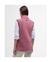 Women's Barbour Country Colton Fleece Gilet - DEEP PRUCE