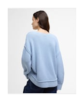 Women's Barbour Emmie Knitted Jumper - Breeze Blue
