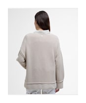 Women's Barbour Emmie Knitted Jumper - Light Sand