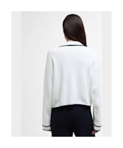 Women's Barbour Jasmine Knitted Cardigan - Cloud