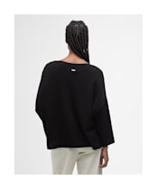 Women's Barbour Lucy Knitted Jumper - Black
