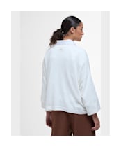 Women's Barbour Lucy Knitted Jumper - Cloud