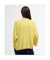 Women's Barbour Lucy Knitted Jumper - Sunray Yellow