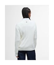 Women's Barbour Hartland Crew Knitted Jumper - Cloud