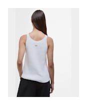 Women's Barbour International Dakota Sleeveless Knitted Jumper - Neutral