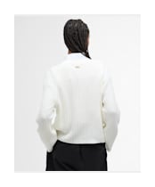 Women's Barbour Angela Knitted Jumper - Cloud