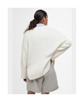 Women's Barbour Birdie Knitted Jumper - Cloud