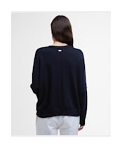 Women's Barbour Aurelia Knitted Jumper - Navy