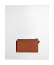 Women's Barbour Laire Leather Wristlet Purse - Brown
