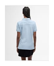 Women's Barbour Portsdown Top - Breeze Blue / Hessian