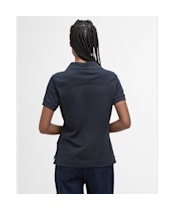 Women's Barbour Portsdown Top - Navy / Hessian