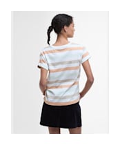 Women's Barbour Lyndale Top - Toast Stripe