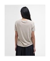 Women's Barbour Ava Top - Light Sand