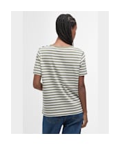 Women's Barbour Ferryside Top - Dusky Green