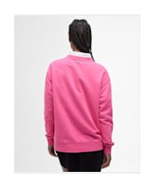 Women's Barbour Northumberland Sweatshirt - Rose Pink