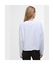 Women's Barbour International Dakota Sweatshirt - White