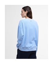 Women's Barbour Aurelia Sweatshirt - Breeze Blue