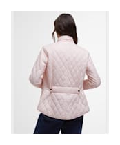 Women's Barbour Flyweight Cavalry Quilted Jacket - Primrose Pink