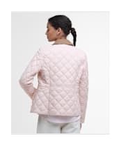 Women's Barbour Deveron Quilted Jacket - PRIMROSE PINK/IC