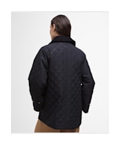 Women's Barbour Corinne Quilted Jacket - Black / Ancient 