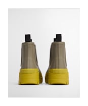 Women's Barbour Nimbus Chelsea Wellingtons - Dusky Green / Lime