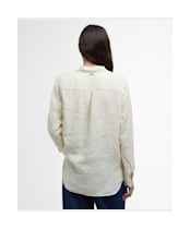 Women's Barbour Marine Shirt - Limeade Stripe