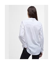 Women's Barbour Glades Shirt - White / Gardenia