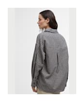 Women's Barbour Adaline Shirt - Dark Navy / Light Sand / Military Brown