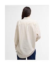 Women's Barbour Millie Shirt - Chartreuse Stripe