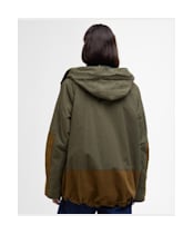 Women's Barbour Hayley Showerproof Jacket - Dusky Green