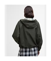 Women's Barbour Mae Showerproof Jacket - Olive / Ancient Tartan