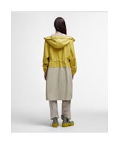 Women's Barbour Evie Showerproof Parka - Limeade / Light Sand