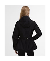 Women's Barbour International Piper Showerproof Jacket - Black