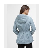 Women's Barbour International Piper Showerproof Jacket - Light Steel Blue