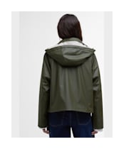 Women's Barbour June Showerproof Jacket - Deep Olive