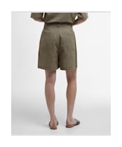 Women's Barbour Cary Shorts - Dusky Green