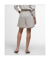 Women's Barbour Luna Shorts - Light Sand