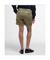 Women's Barbour Chino Shorts - Khaki