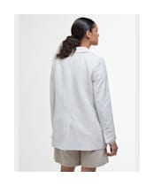 Women's Barbour Monarch Tailored Jacket - BEIGE/ANTIQUE WH