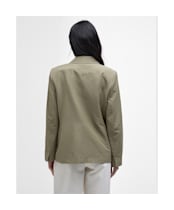 Women's Barbour Atlas Utility Tailored Jacket - GREEN/SAFARI DRE