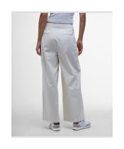 Women's Barbour International Dakota Trousers - Light Stone