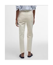 Women's Barbour Chino Trousers - Ecru