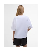 Women's Barbour International Dakota T-Shirt - White